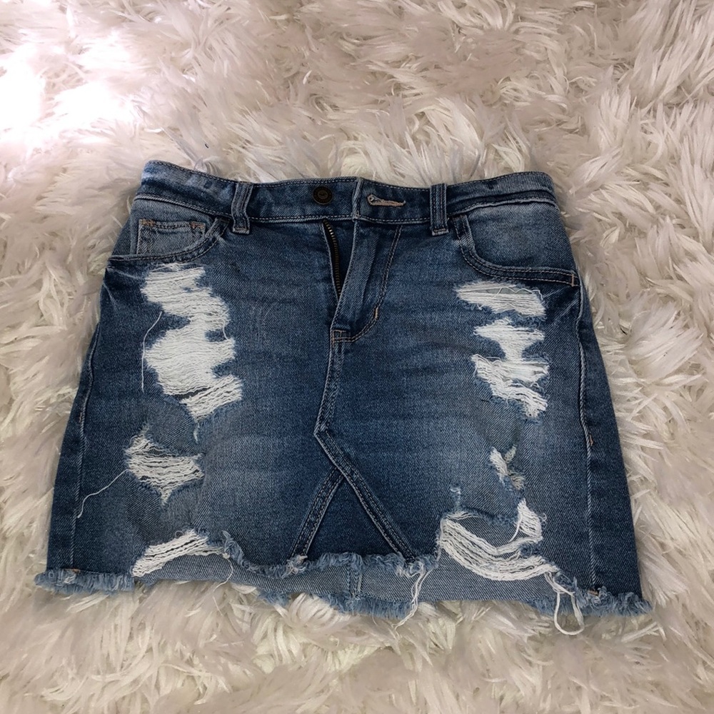 HOLLISTER DENIM SKIRT